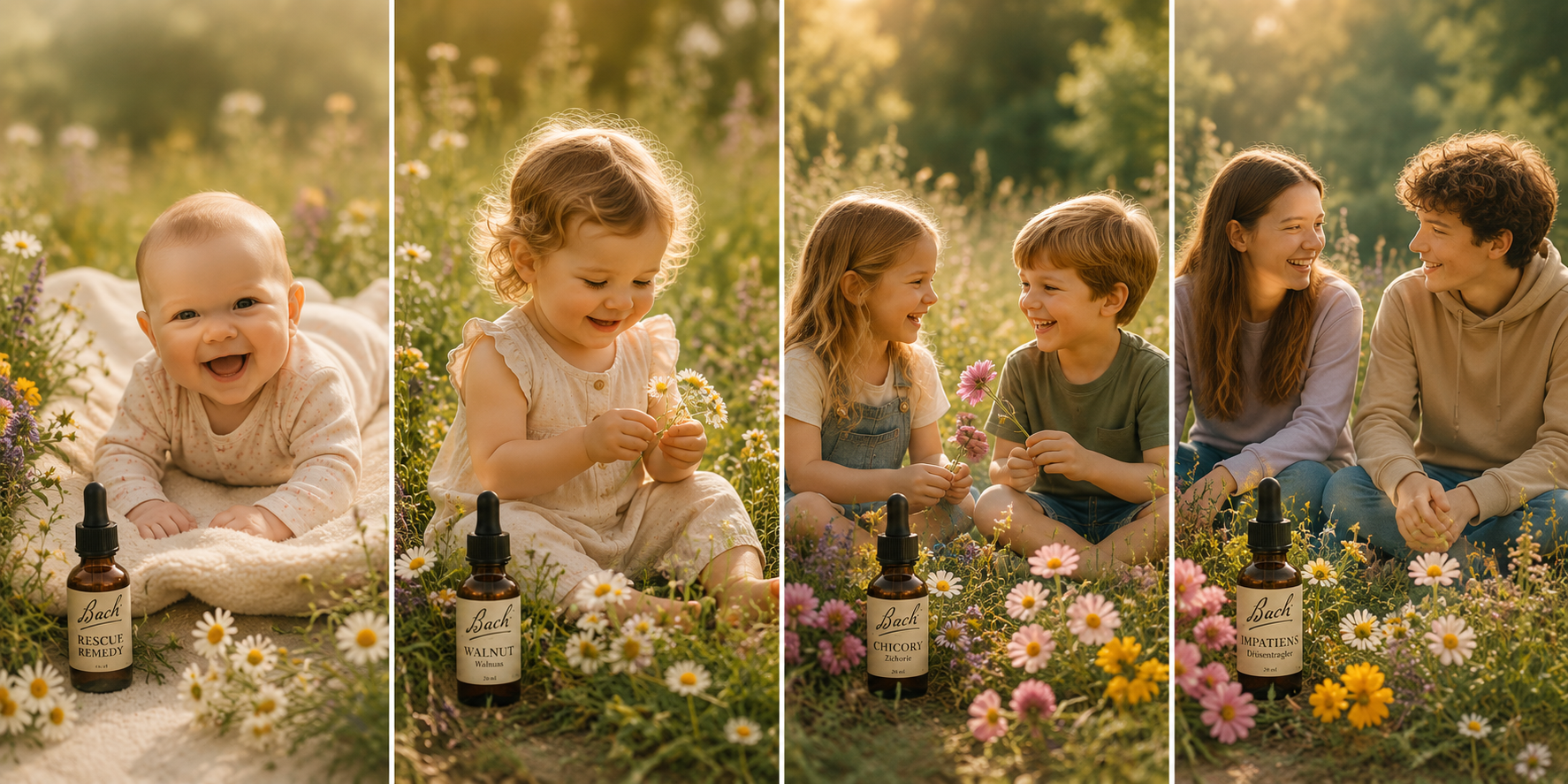 Bachblüten-Beratung für Kinder und Jugendliche